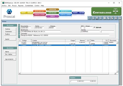Qu Puedo Hacer En El M Dulo Contabilidad Proscai