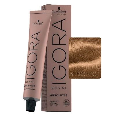 Schwarzkopf Professional Igora Royal Absolutes Hair Color Medium Blonde Gold Natural