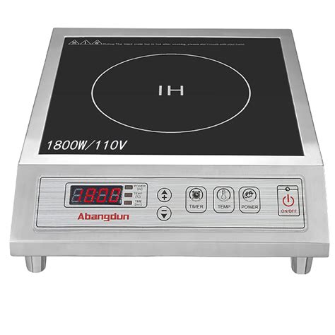 W V Commercial Range Countertop Burners Commercial Induction Cooktop Hot Plate Portable