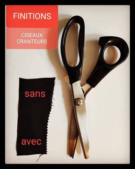 Tuto Couture Finitions Ciseaux Cranteurs Tuto Ciseaux Tuto Couture