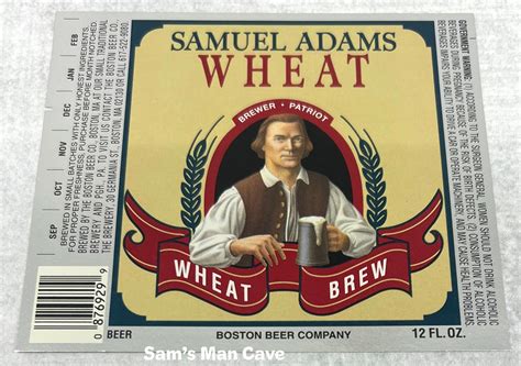 Samuel Adams Wheat Beer Label