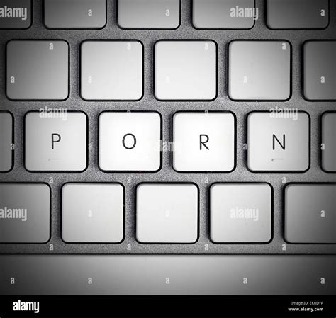 Porn Keys On Computer Keyboard Stock Photo Stock Photo Alamy