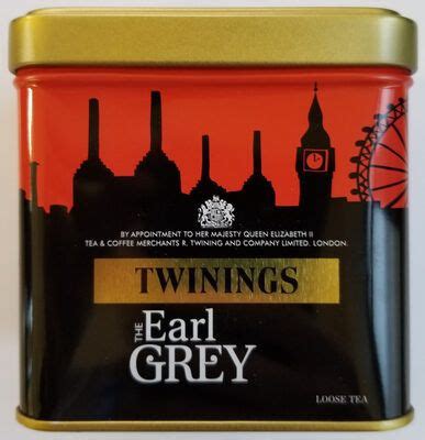 Черный листовой чай Twinings Earl Grey в жестяной банке - купить с ...