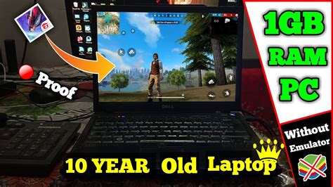 How To Play Free Fire On Gb Ram Pc Laptop Without Emulator Youtube