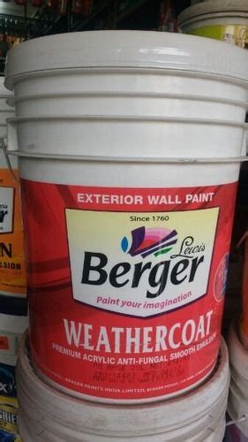 Berger Epoxy Exterior Wall Paints At Best Price In Ernakulam Rappai Sons