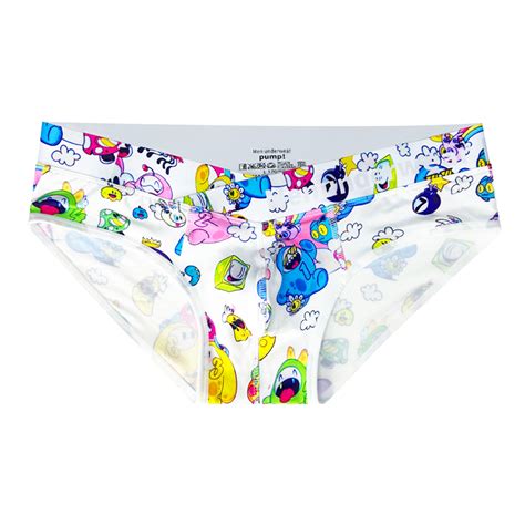 PUMP 1Pcs Hot Cotton Underwear Man Brief Low Waist Slip Men S Panties Briefs Men Underpants
