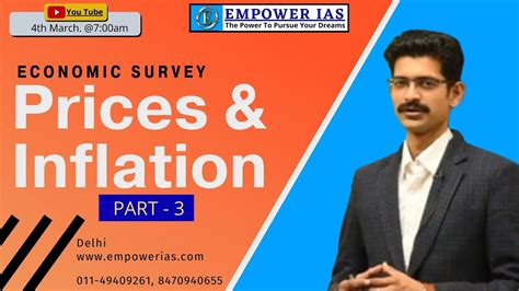 Prices And Inflation Part 3 Economic Survey Empower Ias Upsc Uppcs Pcs Cse Youtube