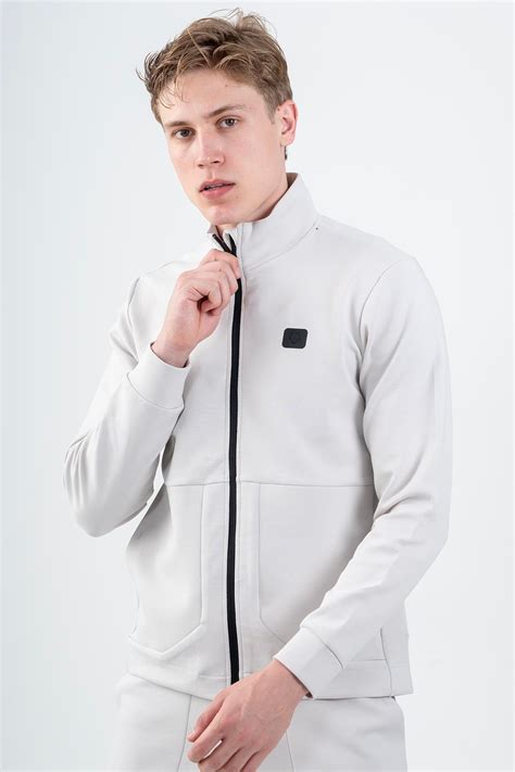 Maraton Sportswear Regular Erkek Dik Yaka Uzun Kol Gym Eşofman Üstü 21615