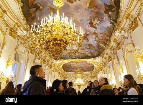Schonbrunn palace vienna interior hi-res stock photography and images ...