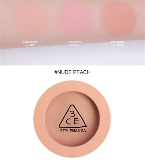 3CE Mood Recipe Face Blush NUDE PEACH增添妝容氛圍感