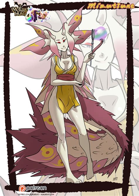 Mizutsune Monster Girl By Kukuruyo Hentai Foundry