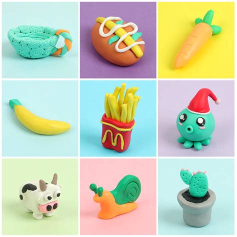 Polymer Clay 50 Colors Modeling Clay For Kids Diy