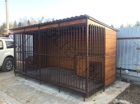 Вольер для немецкой овчарки | Aviary for German shepherd | Будки ...