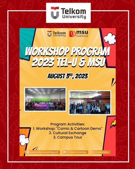 Workshop Comic And Cartoon Demo Telu And Msu Malaysia