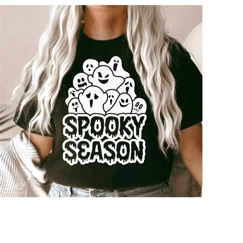 Spooky Season Svg Cute Halloween Svg Hot Ghoul Svg Ghost Inspire Uplift