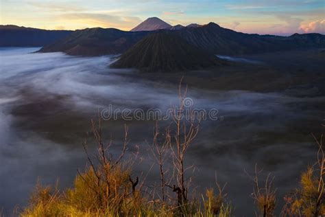 Sunrise Mountainsasia Nature Morning Volcano Viewpointmountain