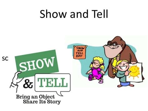 Show and tell