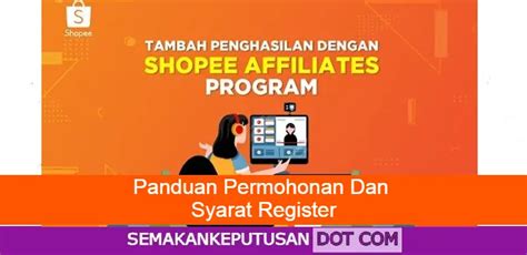 Cara Daftar Shopee Affiliate Malaysia