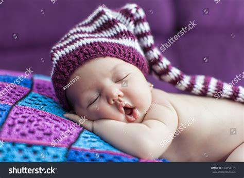 Naked Baby Bed Sleeping Images Stock Photos Vectors Shutterstock