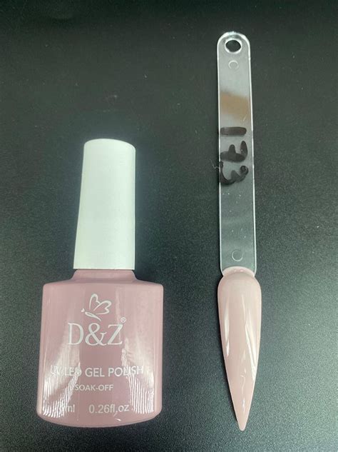 Esmalte Em Gel D Z Uv Gel Rosinha Nude Jadiperfumaria