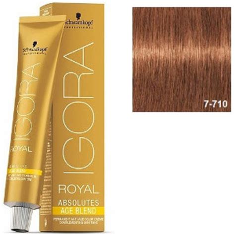 Schwarzkopf Igora Royal Absolutes G Medium Blonde Copper Ash HAIRWhisper Canadian