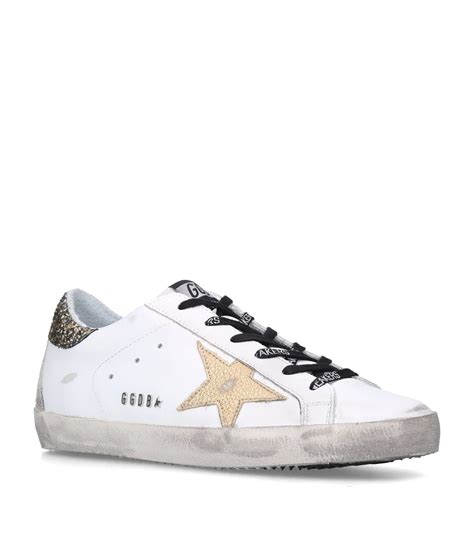 Womens Golden Goose White Superstar Sneakers Harrods Uk