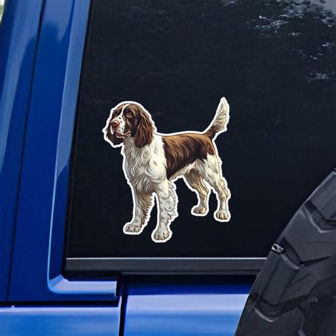 English Springer Spaniel Decal Springer Spaniel Sticker Etsy