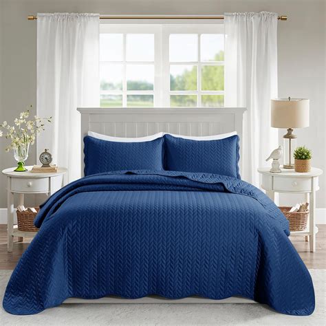 Amazon MOONLIGHT20015 Bedspreads Quilts Queen Size Bedding Set 90