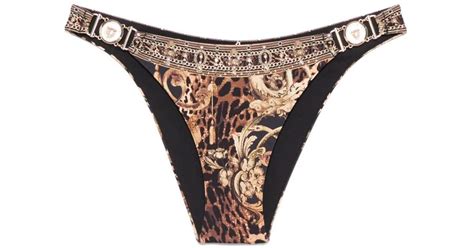 Camilla Era Of Empires Print Bikini Bottoms In Natural Lyst Uk