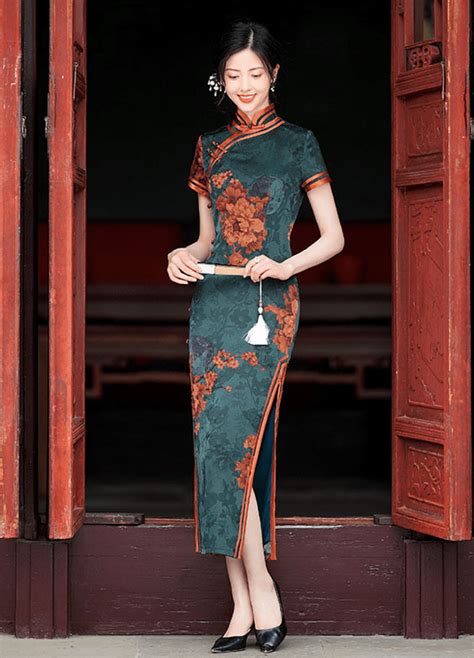 Green Qipao & Cheongsam | Shop Green Chinese Dresses