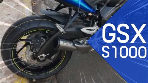 GSX S1000 SUZUKI ESCAPAMENTO PONTEIRA GP HP Racing Exhaust YouTube