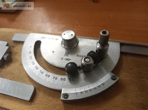 Угломер с нониусом 0-180 ° тип 1 (5УМ) 5' СССР КРИН ГОСТ 5378-66 купить ...