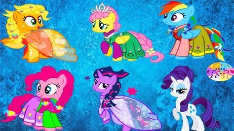 Mlp Mane 6 Princesses