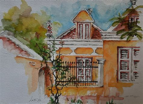 Anna Lies Breuns At Plein Air Curacao Festival