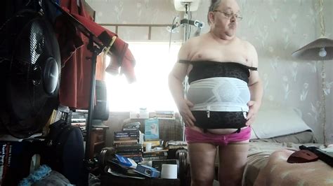 Girdled Gay Boy Just Panties Girdle And Tits No Boner Crossdresser Crossdresser Porn XHamster