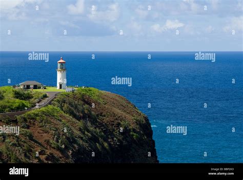 Kilauea Lighthouse In The Kilauea Point National Wildlife Refuge Kauai