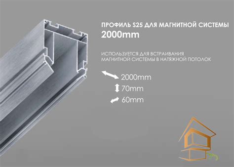 Профиль S-25 для трековой системы 2 м (цена за пог м) купить в интернет ...
