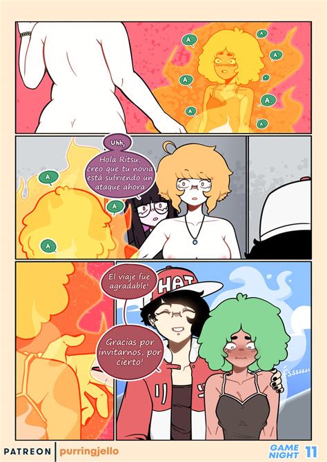 Purringjello Game Night Comic Porn