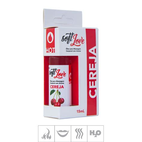 Gel Comest Vel Soft Love Hot Ml Cereja Brincadeira Secreta