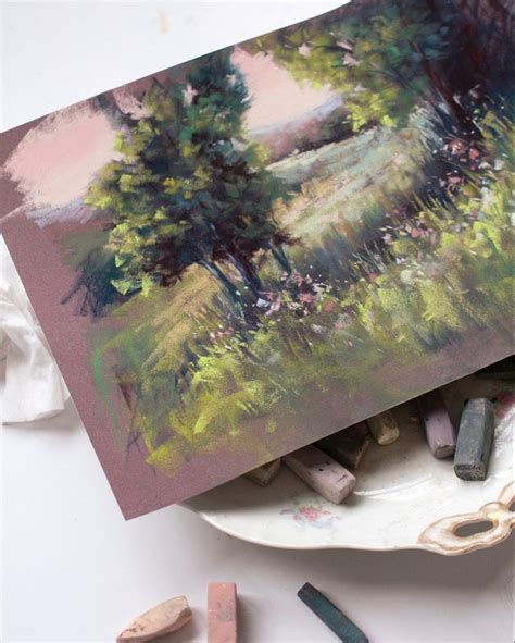 Feels like Summer soft pastel painting | Soft pastel art, Chalk pastel ...