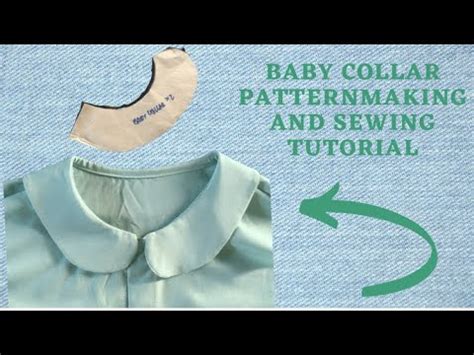 Baby Collar Patternmaking And Sewing Tutorial Edz Fashion Tv Youtube