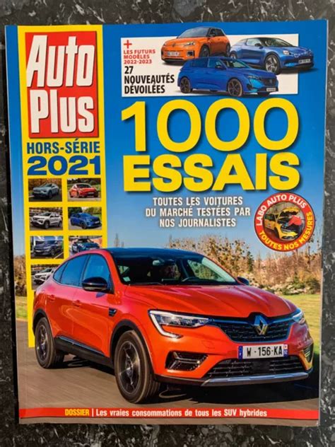 MAGAZINE AUTO PLUS Hors Série 2021 n32 1000 essais EUR 6 00