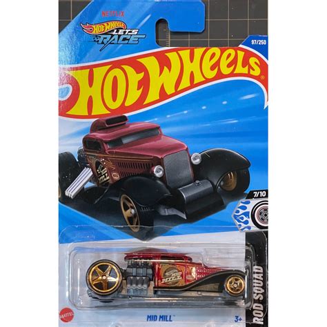 風火輪 Hot Wheels 25D 25E NETFLIX 暴走車 MID MILL 蝦皮購物