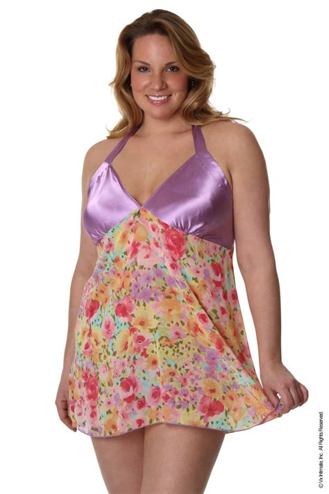 Shop Plus Size Babydoll Lingerie Sets And Nighties Lisa S Lacies