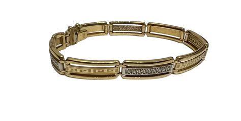 18ct Yellow Gold Diamond Set Bracelet Watches And Jewellery Uk