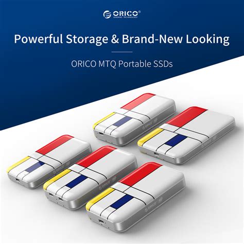ORICO Launches High-Performing Portable USB4 SSD Inspired by Mondrian ...