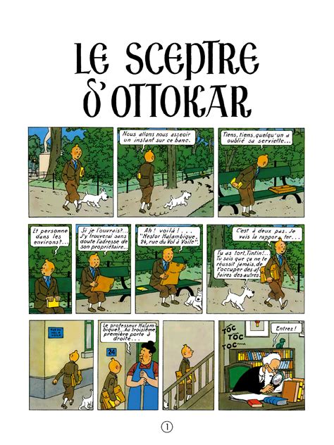 Le Sceptre D Ottokar Tintin