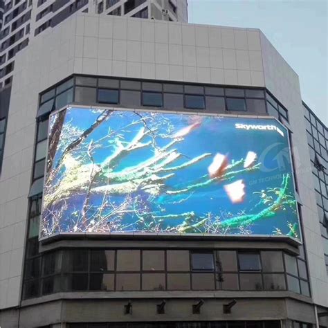 Naked Eye D LED Display D Billboard Advertising Outdoor Full Color LED Display P LED Wall Big