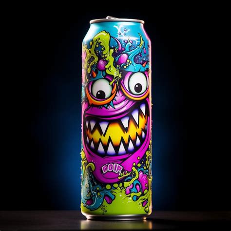 Premium Ai Image Energy Drink