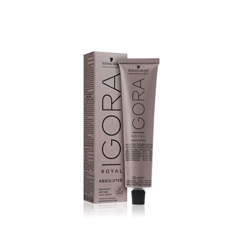 Buy Schwarzkopf Igora Royal Absolutes Permanent Anti Age Color Creme 6 460 Dark Blonde Beige